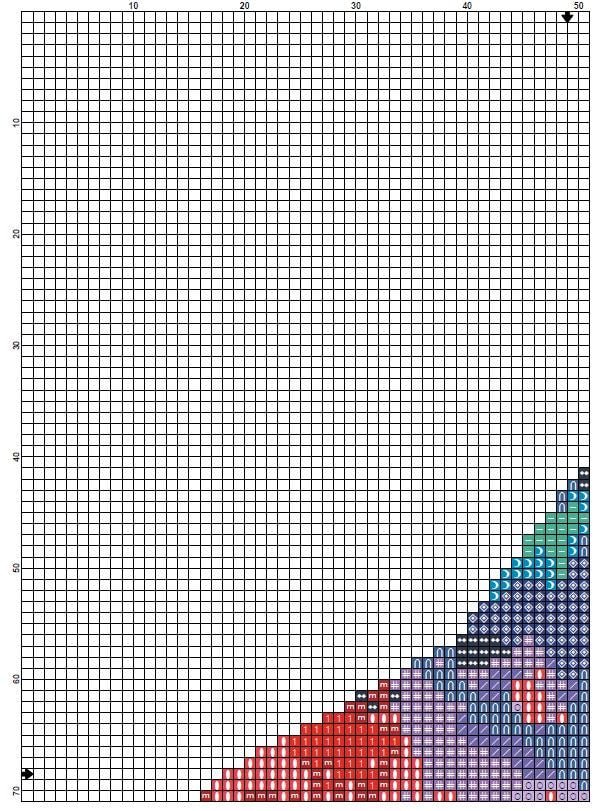 Cinderella Cross Stitch Pattern PDF, Colorful Princess Silhouette Embroidery Design, Rainbow Fairy Tale Princess Needlework, Fantasy Pattern - NuttyHappyHobby