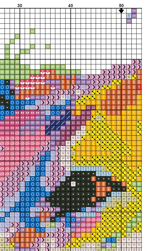 Colorful Dog Cross Stitch Patterns Set of 7, Modern Rainbow Dog Portrait PDF, Pitbull Boxer Basset Aussie Samoyed Greyhound Pattern Bundle - NuttyHappyHobby