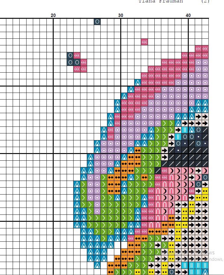 Colorful Dog Cross Stitch Patterns Set of 7, Modern Rainbow Dog Portrait PDF, Pitbull Boxer Basset Aussie Samoyed Greyhound Pattern Bundle - NuttyHappyHobby