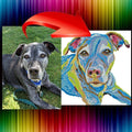 Custom Dog Portrait Cross Stitch Pattern From Photo, Personalized Pet Embroidery Pattern PDF, Dog Photo To Cross Stitch Design, Cat Portrait - NuttyHappyHobby