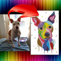Custom Dog Portrait Cross Stitch Pattern From Photo, Personalized Pet Embroidery Pattern PDF, Dog Photo To Cross Stitch Design pdf - NuttyHappyHobby