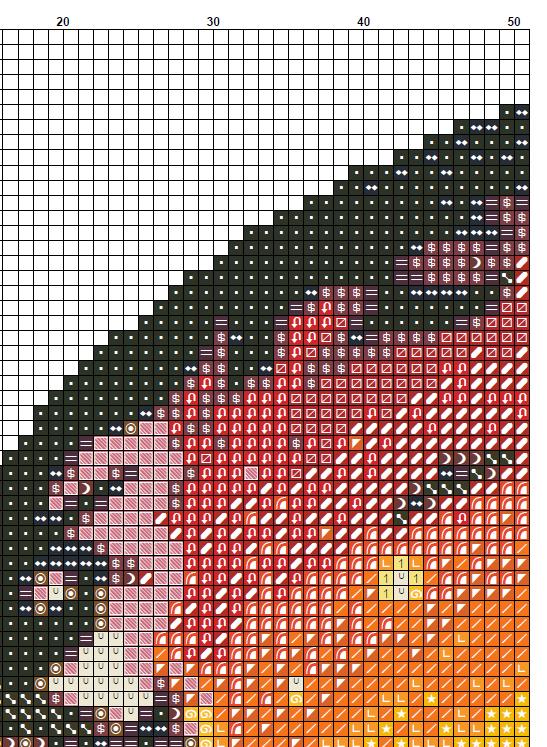Cyclist Sunset Cross Stitch Pattern PDF, Mountain Bike Forest Landscape Embroidery Design, Biker Silhouette Cross Stitch Digital Download - NuttyHappyHobby