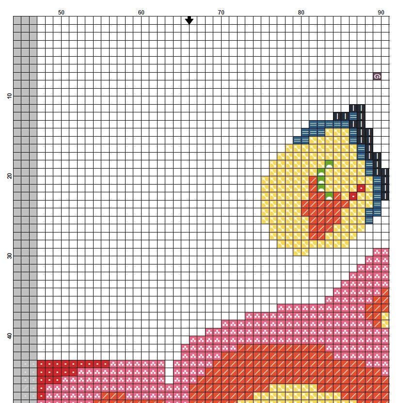 Dog Lover Cross Stitch Pattern PDF, LOVE Paw Embroidery Design, Colorful Pet Cross Stitch Chart, Dog Lover Gift, download pdf - NuttyHappyHobby