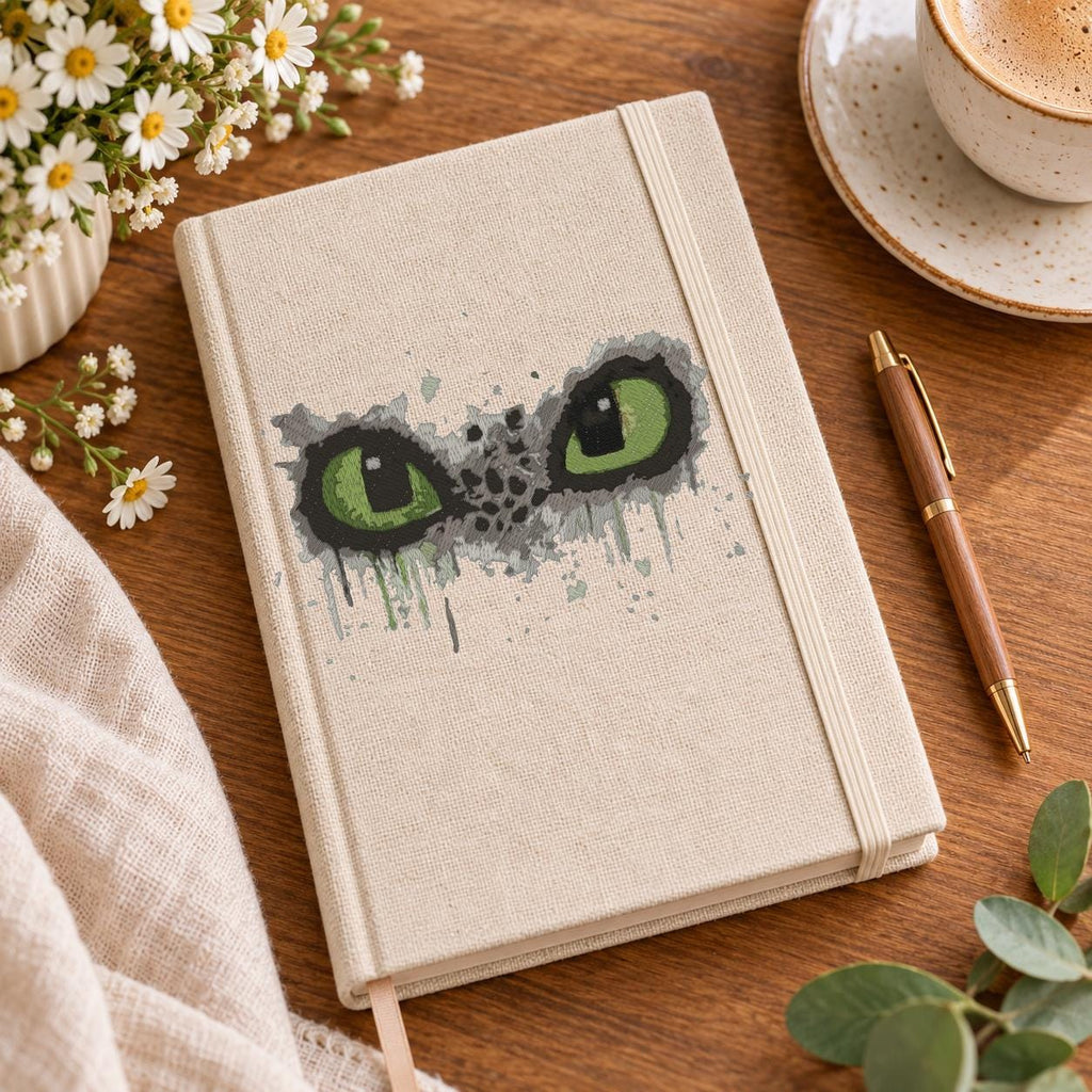 Dragon Eyes Machine Embroidery Design, Green Dragon Eyes Ripped Fabric Effect, Fantasy Creature PES DST JEF, Instant Digital Download - NuttyHappyHobby