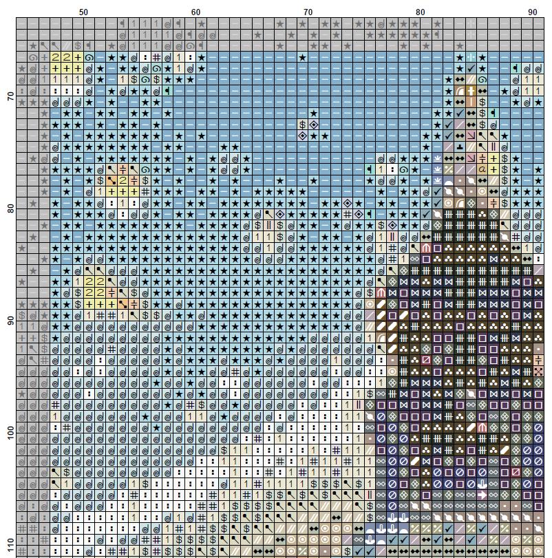 Fairytale Tower Princess Cross Stitch Pattern PDF, Fantasy Castle Princess Embroidery Design, Magical Storybook Needlework, 90s cartoons - NuttyHappyHobby