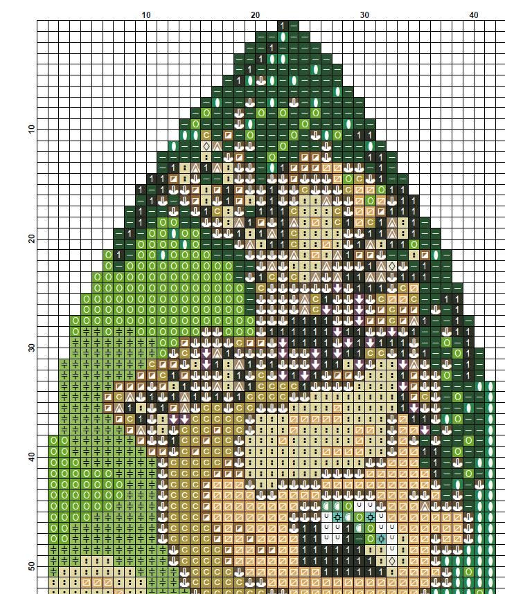 Fantasy Pony Stained Glass Cross Stitch Pattern PDF, Colorful Pony Window Embroidery Design, Cartoon Pony Cross Stitch, 90s cartoons - NuttyHappyHobby