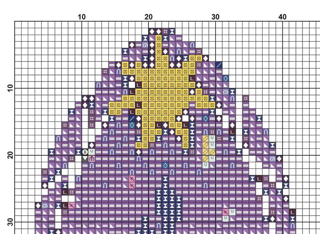 Fantasy Princess Silhouette Cross Stitch Pattern Bundle, Fairy Tale Princess Collection Embroidery PDF,Stained Glass Princess Needlework Set - NuttyHappyHobby