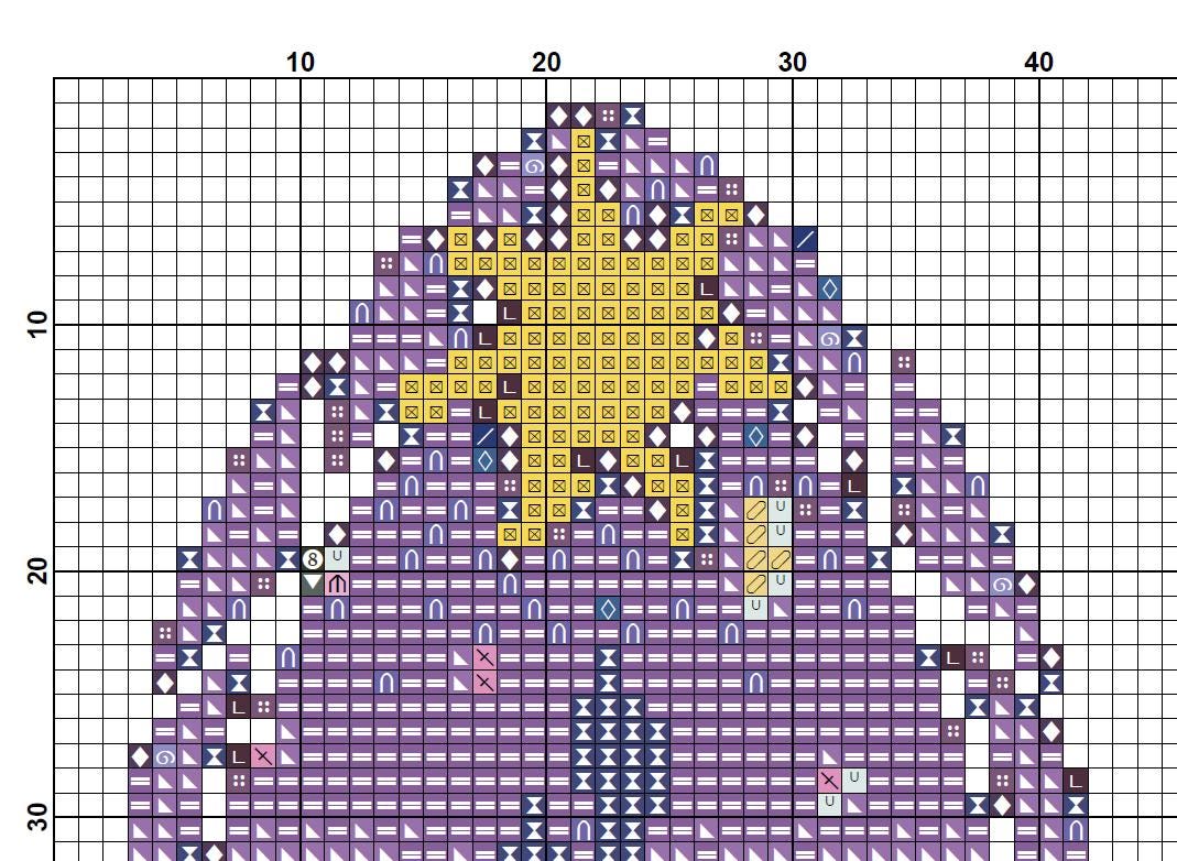 Fantasy Princess Silhouette Cross Stitch Pattern Bundle, Fairy Tale Princess Collection Embroidery PDF,Stained Glass Princess Needlework Set - NuttyHappyHobby