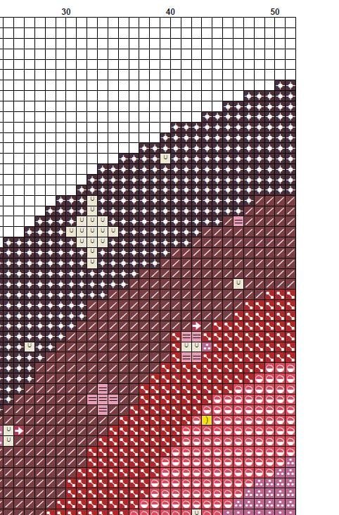 Flamingo Couple Cross Stitch Pattern PDF, Romantic Sunset Flamingos, Tropical Bird Embroidery Chart, Modern Round Hoop Design, Download - NuttyHappyHobby