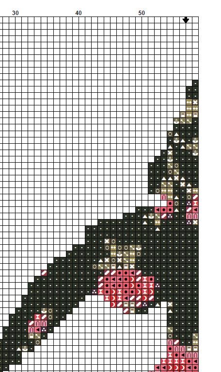 Floral Princess with Bird Cross Stitch Pattern PDF, Botanical Princess Silhouette Embroidery Design, Flower Needlework, Fairy Tale Princess - NuttyHappyHobby