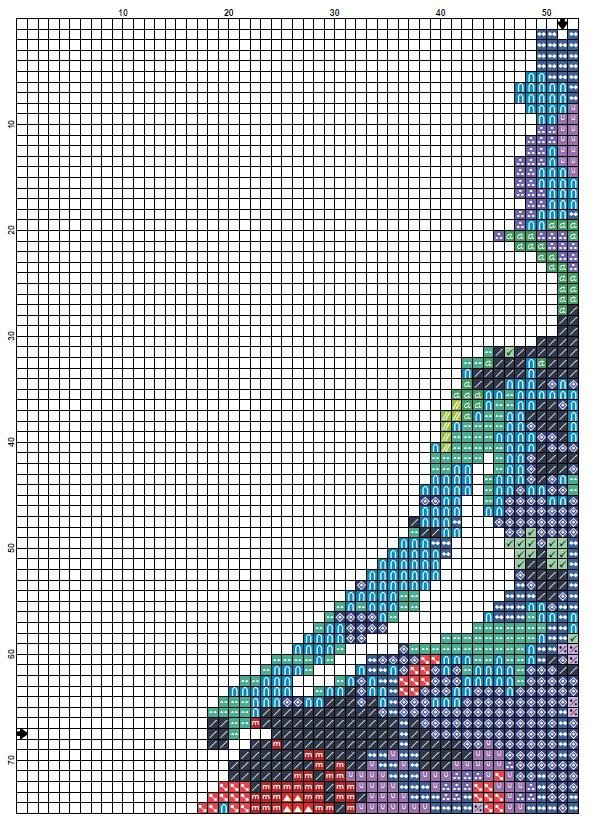 Frog Princess Cross Stitch Pattern PDF, Fairy Tale Princess Embroidery Design, Magical Princess Cross Stitch, 90s cartoons, download - NuttyHappyHobby