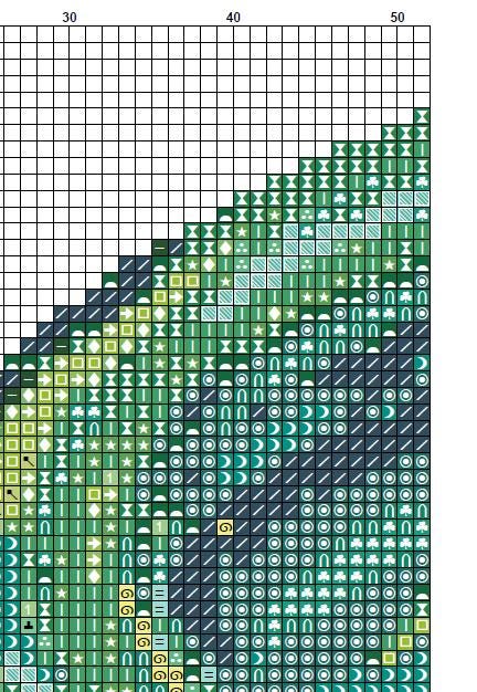 Galaxy Night Sky Cross Stitch Pattern PDF, Cosmic Mountain Landscape Embroidery Design, Celestial Hoop Art Modern Cross Stitch, Download PDF - NuttyHappyHobby