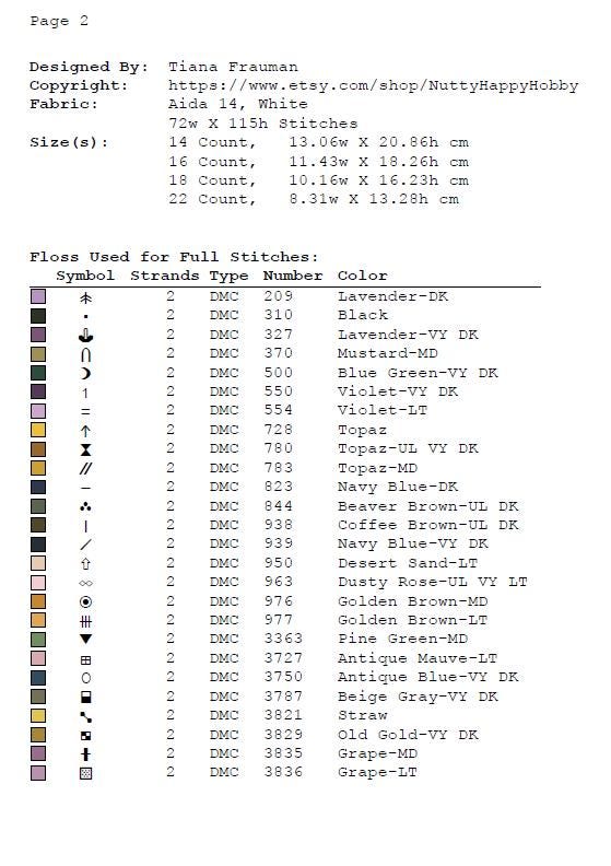 Long Hair Princess Cross Stitch Pattern PDF, Fairy Tale Tower Embroidery Design, Fantasy Princess Needlepoint Chart, 90s cartoons, download - NuttyHappyHobby