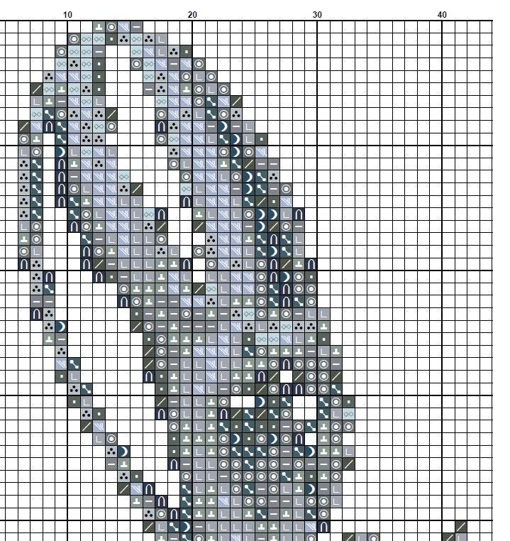 Marine Animal X Ray Cross Stitch Pattern Set PDF, Lobster Dolphin Whale Skeleton Anatomy Embroidery Design, Ocean Science Wall Art Bundle - NuttyHappyHobby
