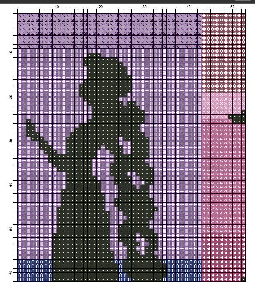 Princess Silhouette Cross Stitch Pattern PDF, Fairy Tale Princess Set Embroidery Design, Fantasy Princess Collection, Colorful Cross Stitch - NuttyHappyHobby