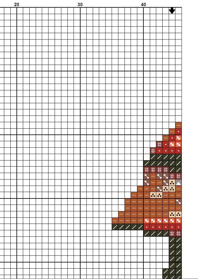 Red Cardinal Bird Cross Stitch Pattern PDF, Cardinal Embroidery Design, Northern Cardinal Needlepoint Chart, Bird Lover Gift, Wildlife Decor - NuttyHappyHobby