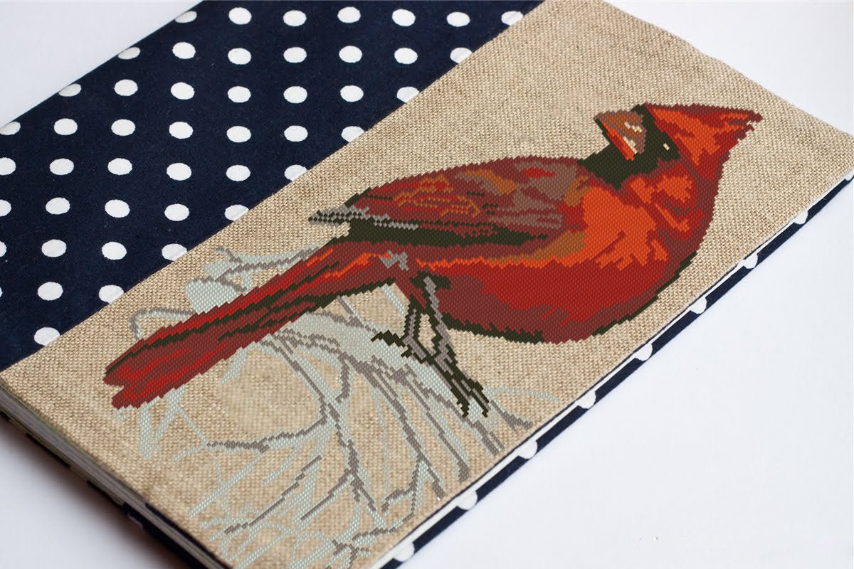Red Cardinal Bird Cross Stitch Pattern PDF, Cardinal Embroidery Design, Northern Cardinal Needlepoint Chart, Bird Lover Gift, Wildlife Decor - NuttyHappyHobby