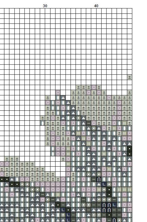 Tulip Cross Stitch Pattern PDF, Colorful Flower Embroidery Design, Botanical Floral Cross Stitch Chart, Spring Needlework, Instant Download - NuttyHappyHobby