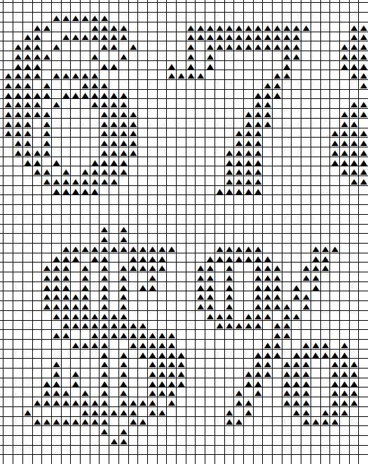 Vintage Serif ABC Alphabet Cross Stitch Pattern PDF, Antique Uppercase Font with Numbers and Symbols, Retro Typography Embroidery Chart - NuttyHappyHobby